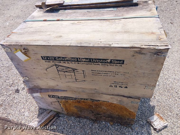 image for item EE1513 (2) Valley Pioneer MSC1220F livestock sheds