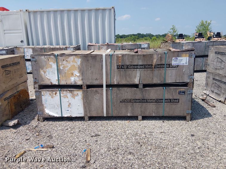 image for item EE1514 (2) Valley Pioneer MSC1220F livestock sheds