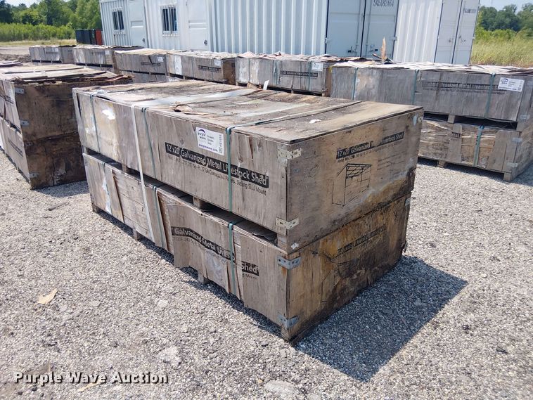 image for item EE1515 (2) Valley Pioneer MSC1220F livestock sheds