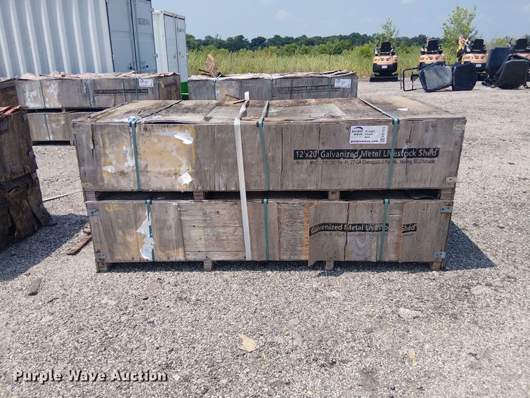 image for item EE1515 (2) Valley Pioneer MSC1220F livestock sheds