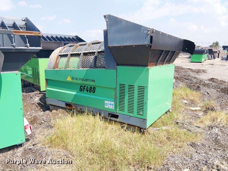 image for item EE1528 Erie Industries GF480 trommel screen