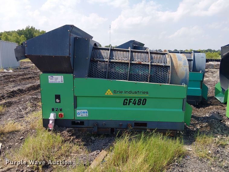 image for item EE1528 Erie Industries GF480 trommel screen