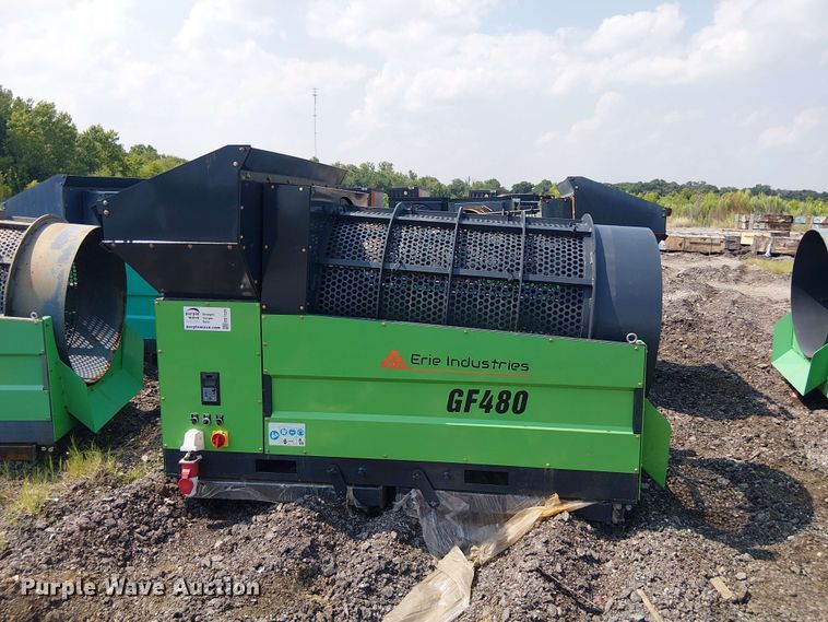 image for item EE1529 Erie Industries GF480 trommel screen