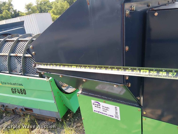 image for item EE1529 Erie Industries GF480 trommel screen
