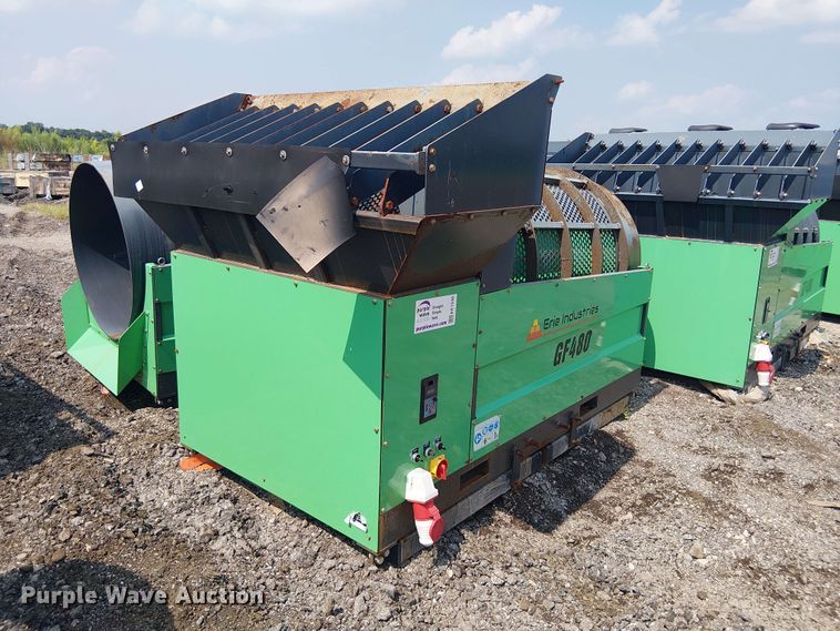image for item EE1530 Erie Industries GF480 trommel screen