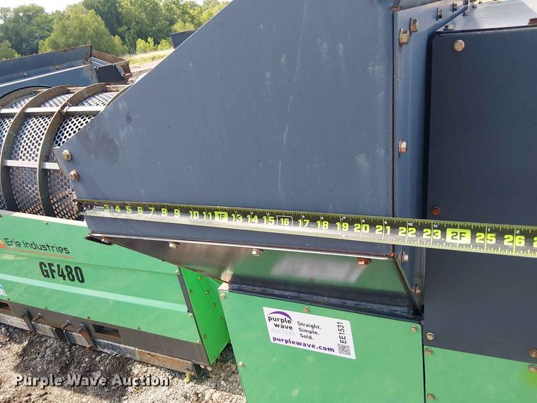 image for item EE1531 Erie Industries GF480 trommel screen