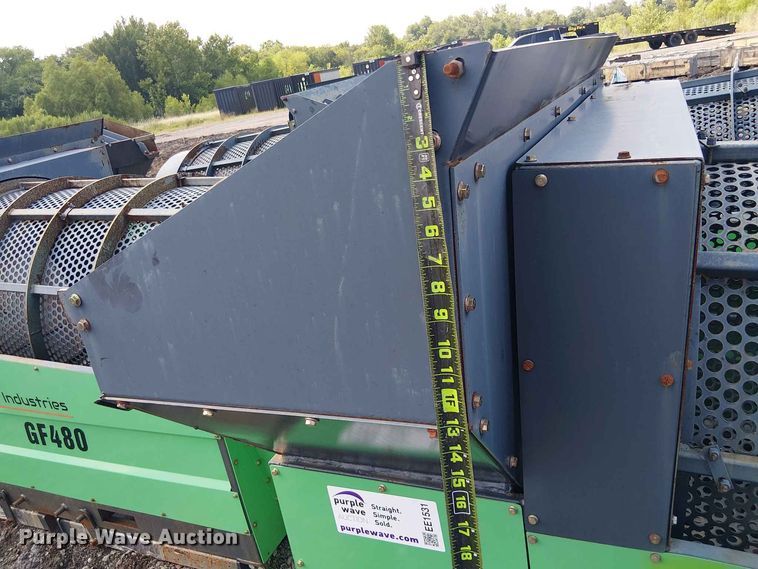 image for item EE1531 Erie Industries GF480 trommel screen