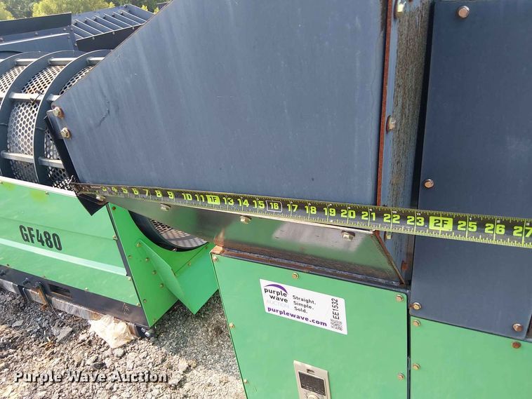 image for item EE1532 Erie Industries GF480 trommel screen
