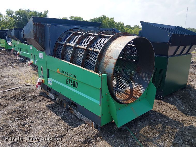 image for item EE1533 Erie Industries GF480 trommel screen