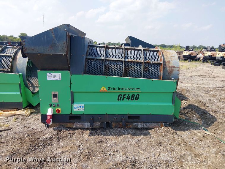 image for item EE1533 Erie Industries GF480 trommel screen
