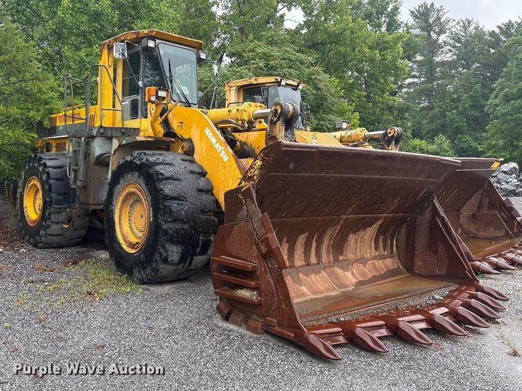 image for item EF1234 1996 Komatsu WA600-1LC wheel loader