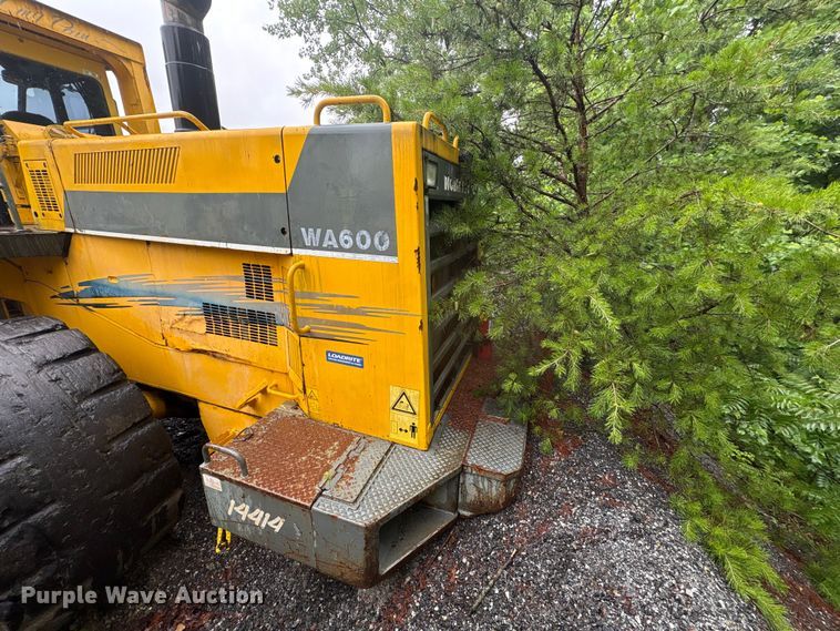 image for item EF1234 1996 Komatsu WA600-1LC wheel loader