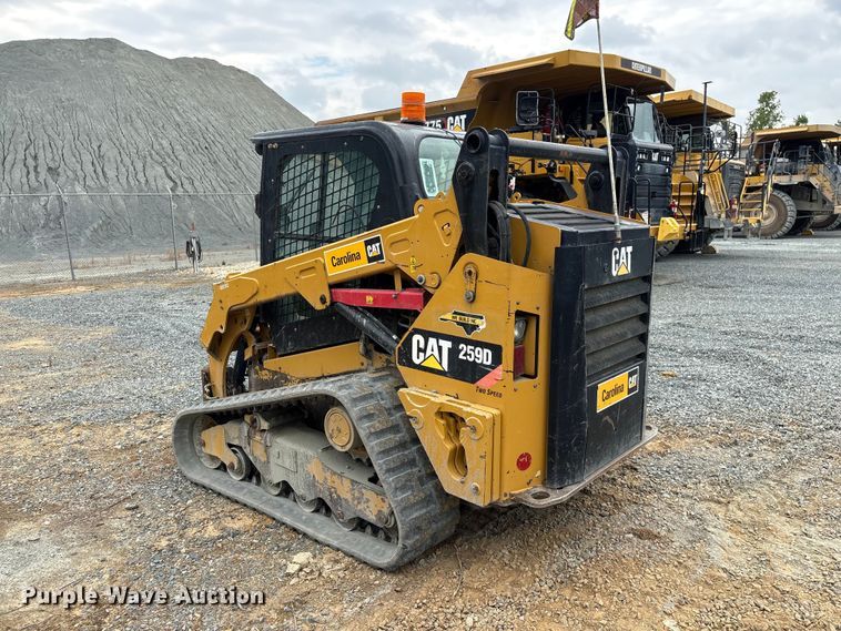 image for item EF1236 2016 Caterpillar 259D tracked skid steer loader