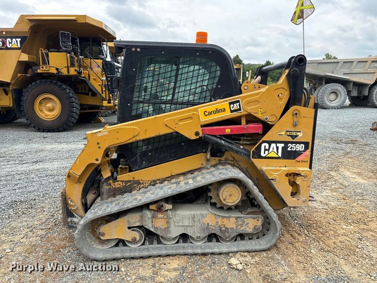 image for item EF1236 2016 Caterpillar 259D tracked skid steer loader