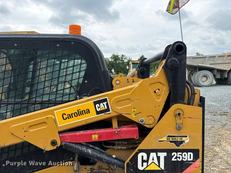 image for item EF1236 2016 Caterpillar 259D tracked skid steer loader