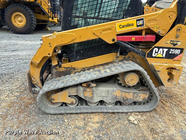 image for item EF1236 2016 Caterpillar 259D tracked skid steer loader