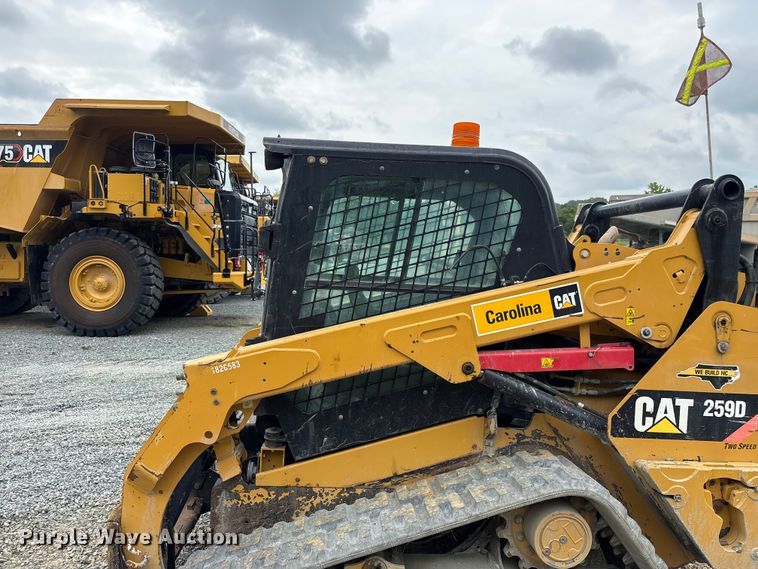 image for item EF1236 2016 Caterpillar 259D tracked skid steer loader