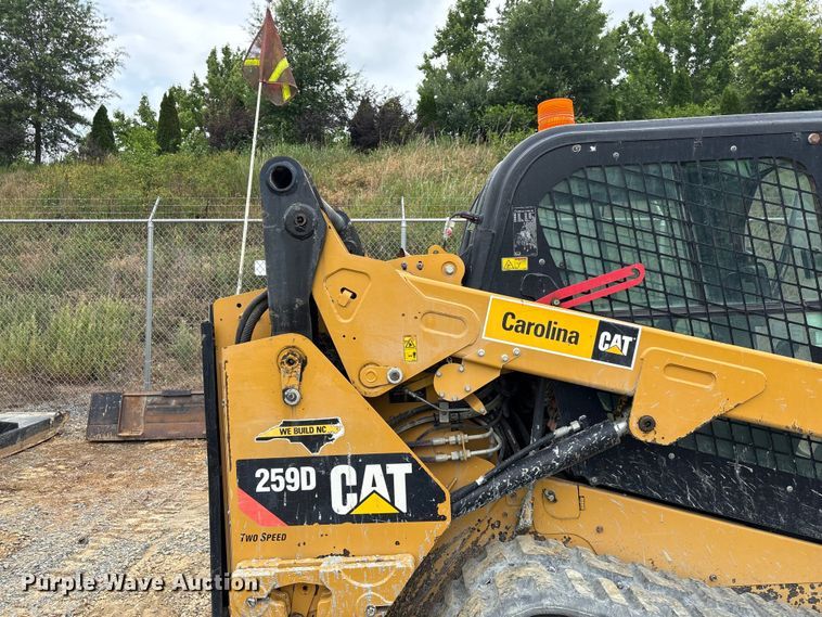 image for item EF1236 2016 Caterpillar 259D tracked skid steer loader