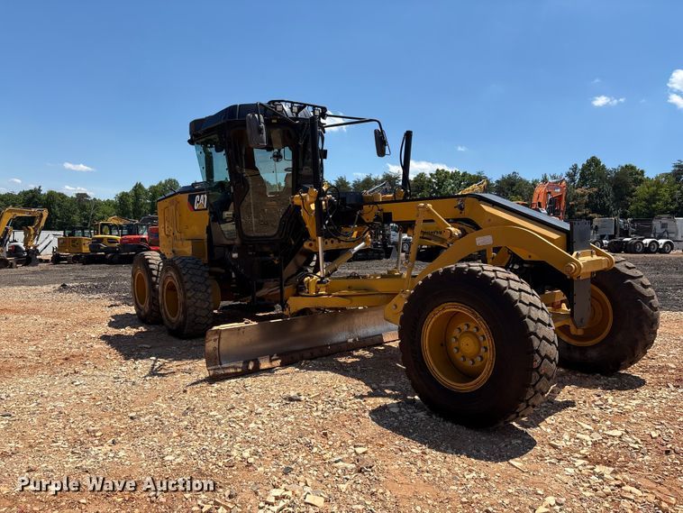 image for item EF1242 2019 Caterpillar 120 motor grader
