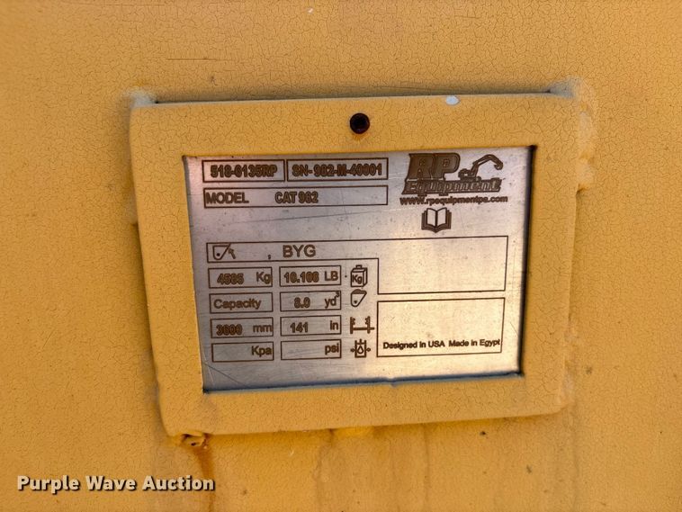 image for item EF1243 2022 Caterpillar 982 wheel loader