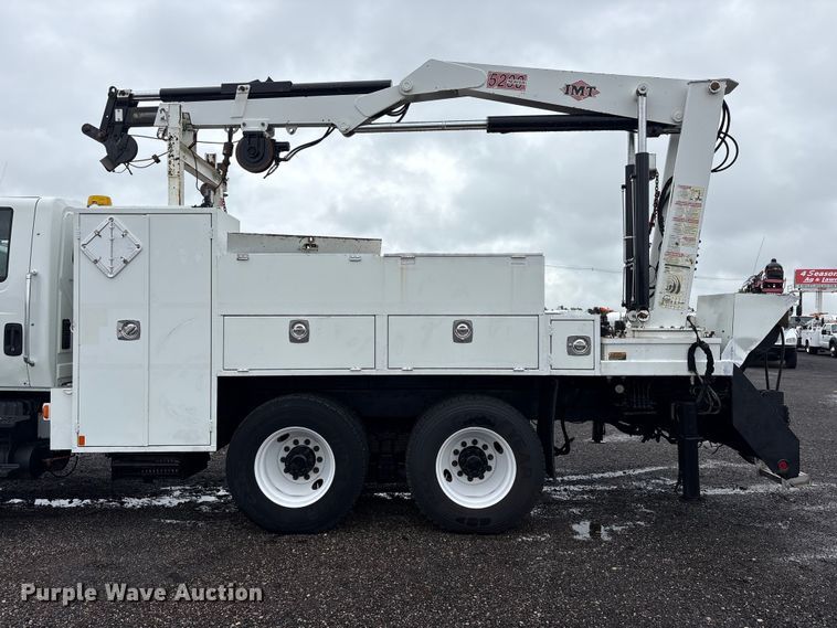 image for item EG9115 2010 International WorkStar 7400 Crew Cab crane truck