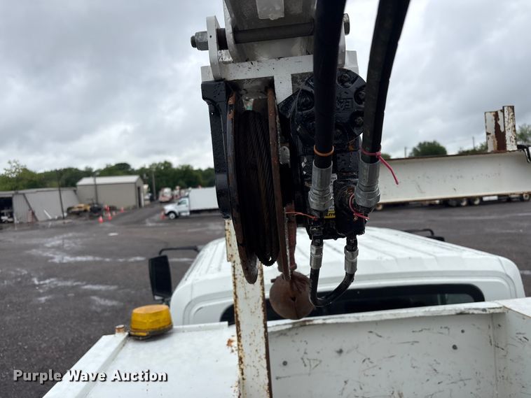 image for item EG9115 2010 International WorkStar 7400 Crew Cab crane truck