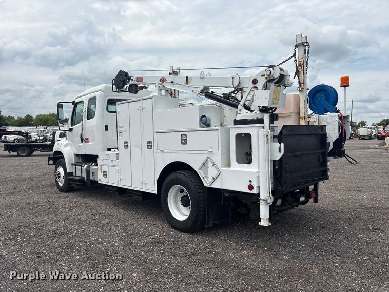image for item EG9125 2013 Freightliner Business Class M2 Ext. Cab utility / service truck