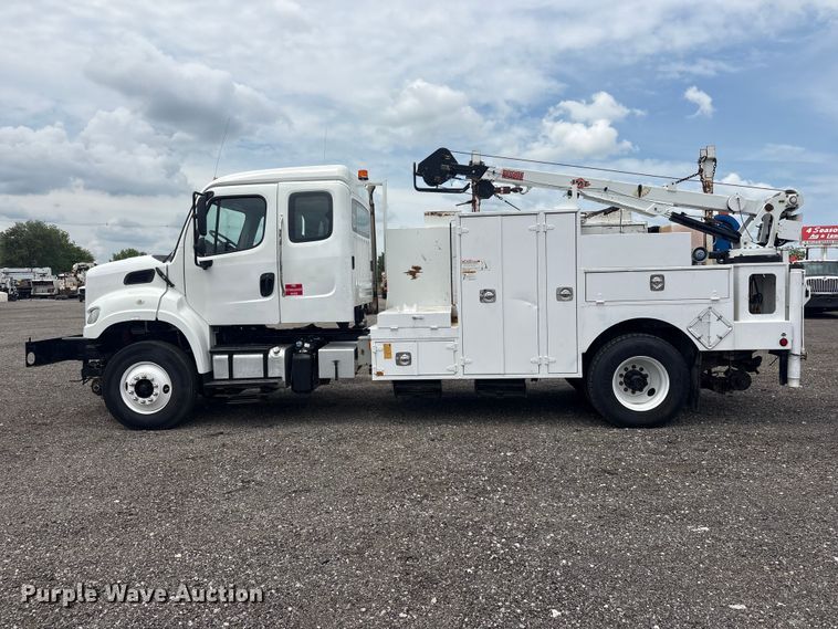 image for item EG9125 2013 Freightliner Business Class M2 Ext. Cab utility / service truck