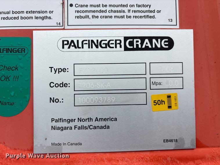 image for item EG9129 2009 International WorkStar 7400 crane truck