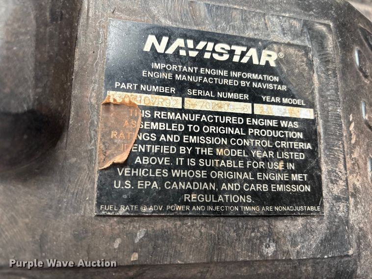 image for item EG9129 2009 International WorkStar 7400 crane truck
