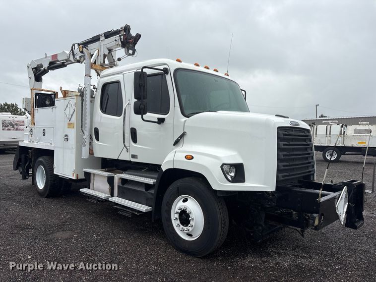 image for item EG9132 2014 Freightliner 108SD Crew Cab utility / service truck