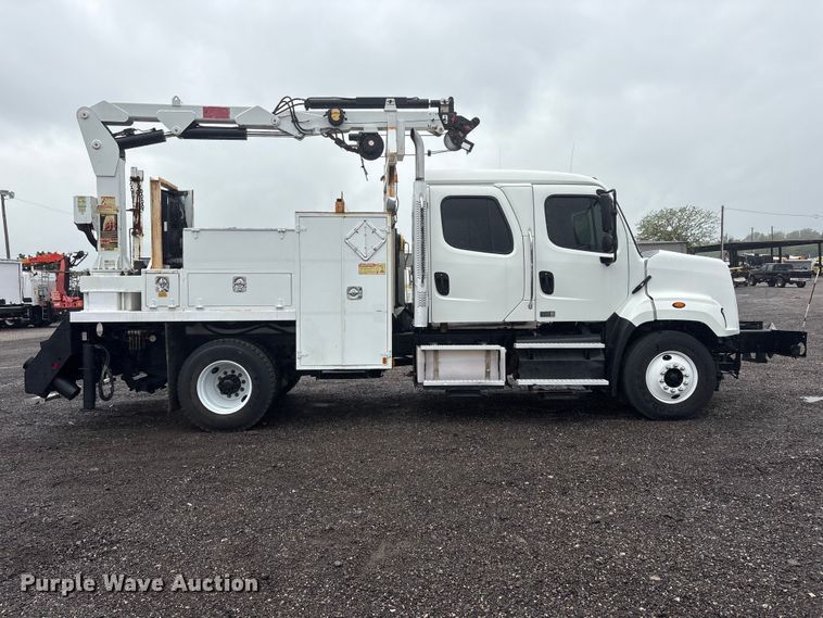 image for item EG9132 2014 Freightliner 108SD Crew Cab utility / service truck