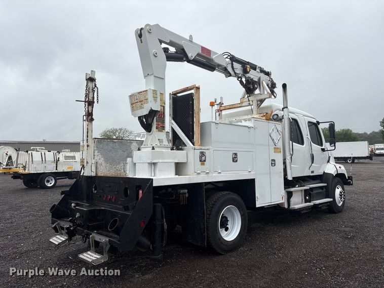 image for item EG9132 2014 Freightliner 108SD Crew Cab utility / service truck
