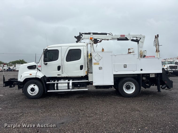 image for item EG9132 2014 Freightliner 108SD Crew Cab utility / service truck