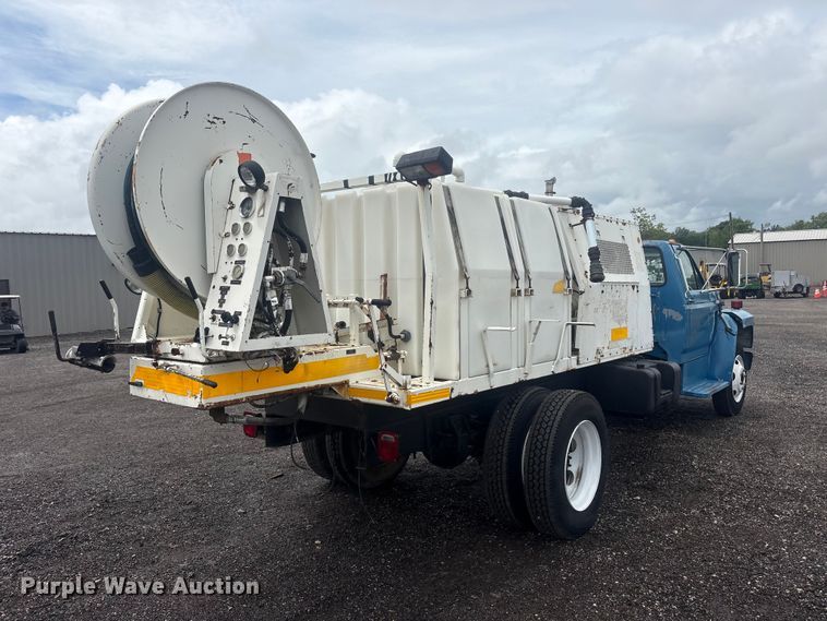 image for item EG9133 1992 Ford F600 sewer jetter truck
