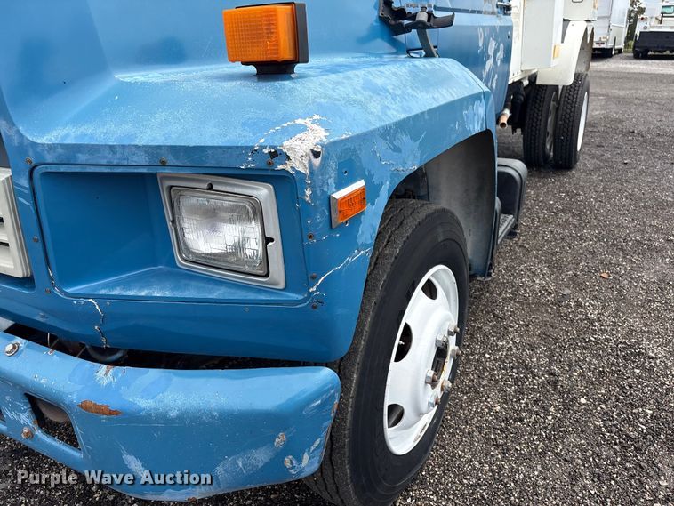 image for item EG9133 1992 Ford F600 sewer jetter truck