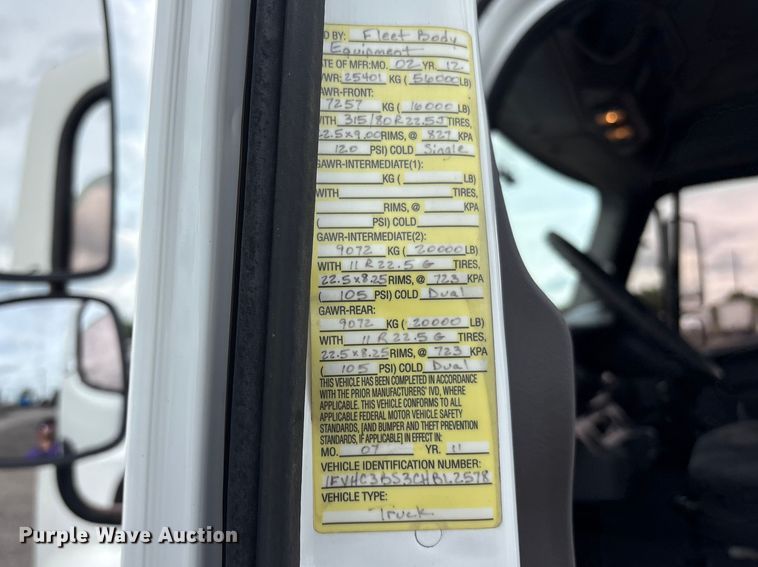 image for item EG9139 2012 Freightliner Business Class M2 crane truck