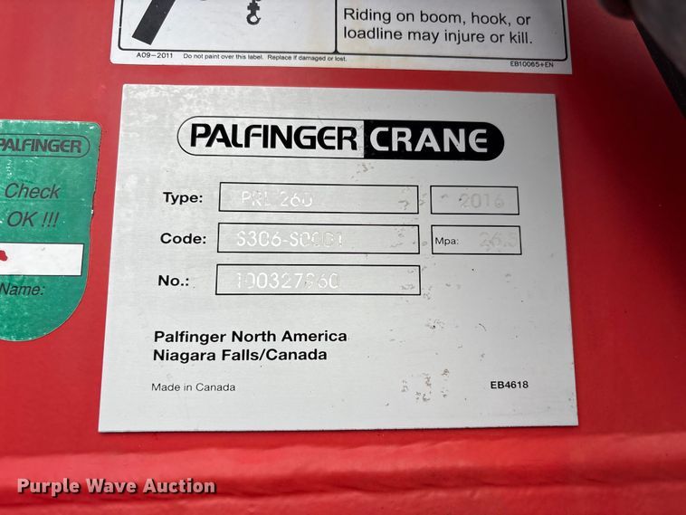 image for item EG9141 2016 Freightliner 114SD grapple truck