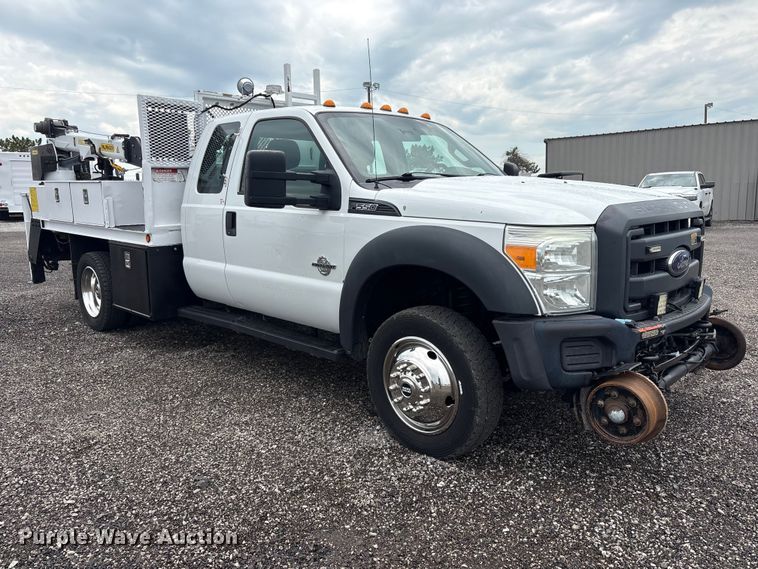 image for item EG9155 2014 Ford F550 Super Duty Ext. Cab utility / service truck