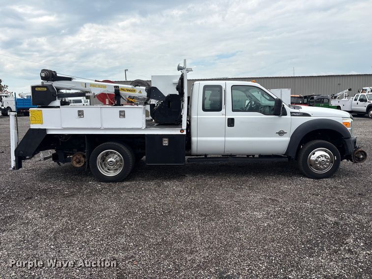 image for item EG9155 2014 Ford F550 Super Duty Ext. Cab utility / service truck