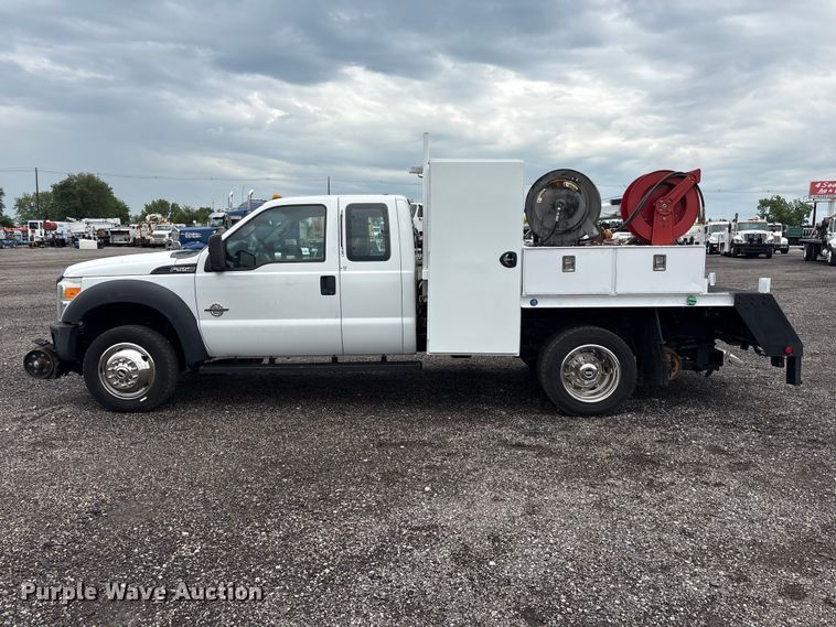 image for item EG9155 2014 Ford F550 Super Duty Ext. Cab utility / service truck