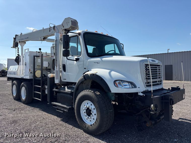 image for item EG9175 2012 Freightliner Business Class M2 crane truck