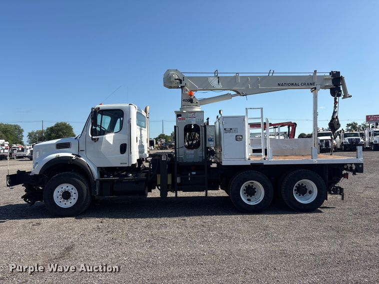 image for item EG9175 2012 Freightliner Business Class M2 crane truck