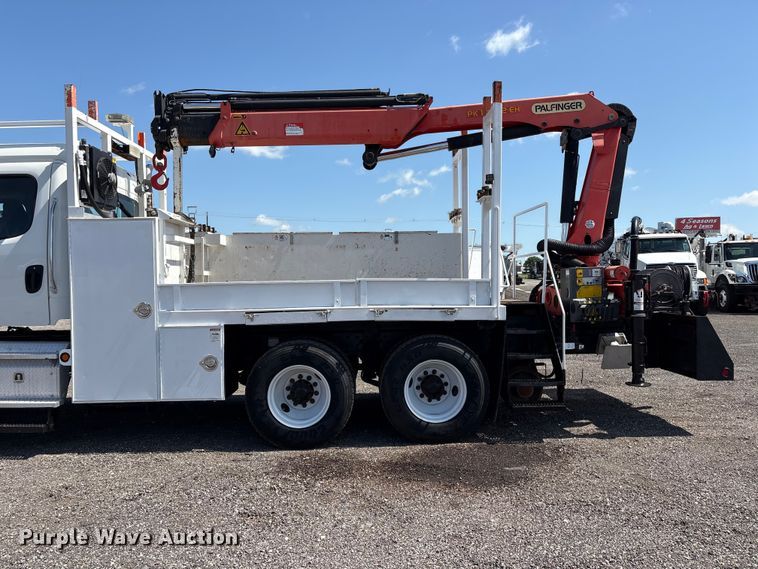 image for item EG9176 2012 Freightliner Business Class M2 Crew Cab crane truck