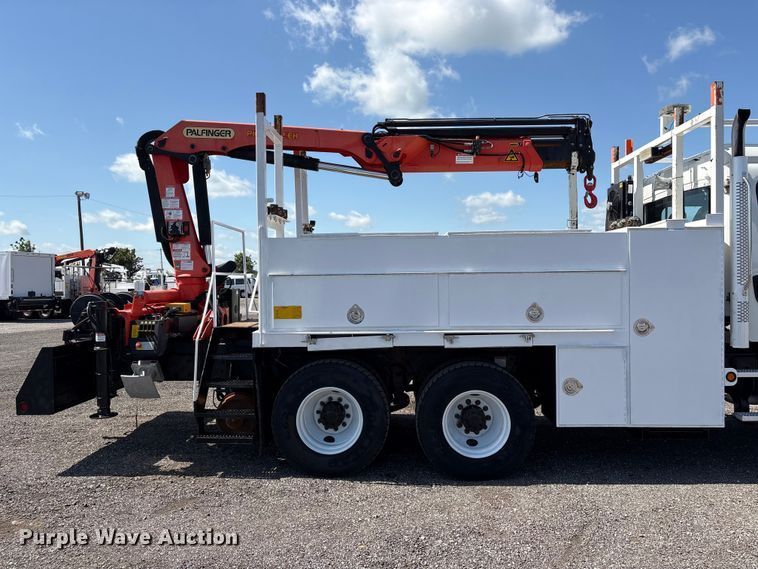 image for item EG9176 2012 Freightliner Business Class M2 Crew Cab crane truck