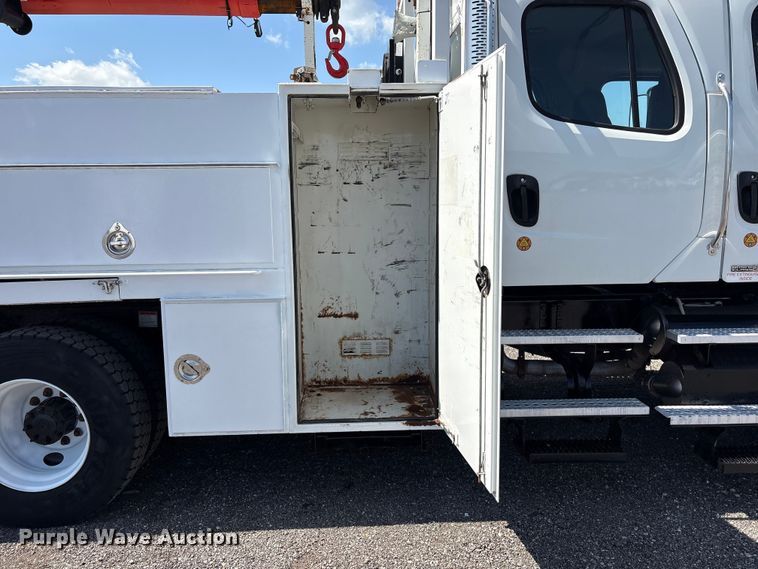 image for item EG9176 2012 Freightliner Business Class M2 Crew Cab crane truck