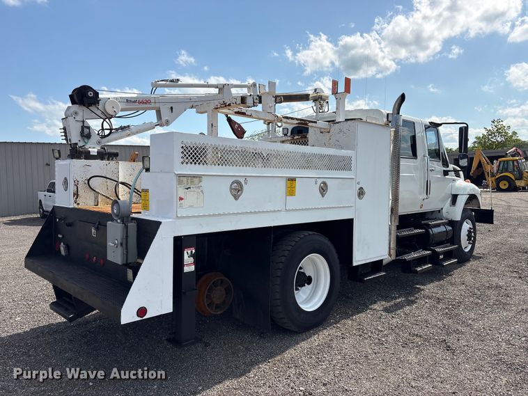 image for item EG9183 2010 International WorkStar 7400 Crew Cab utility / service truck