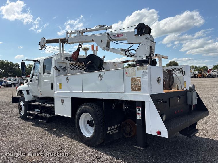 image for item EG9183 2010 International WorkStar 7400 Crew Cab utility / service truck