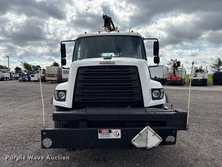 image for item EG9185 2016 Freightliner Business Class M2 Crew Cab crane truck