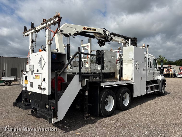 image for item EG9185 2016 Freightliner Business Class M2 Crew Cab crane truck